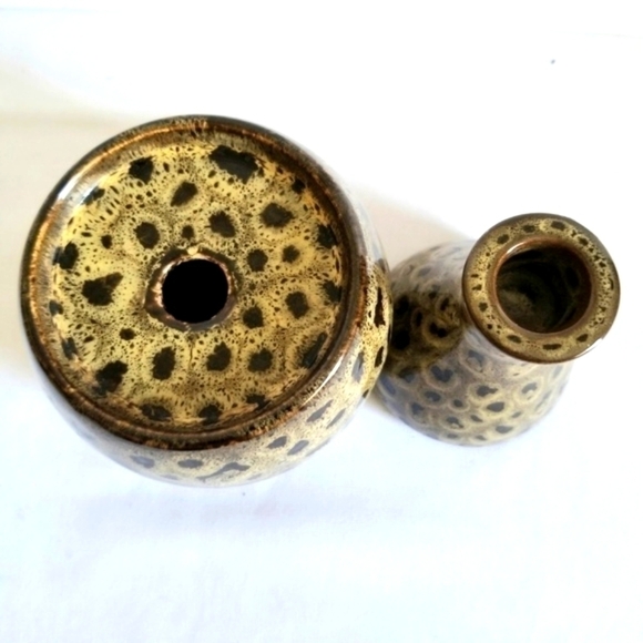 Partylite Ceramic Stackable Glaze Candle Holders - Picture 3 of 8